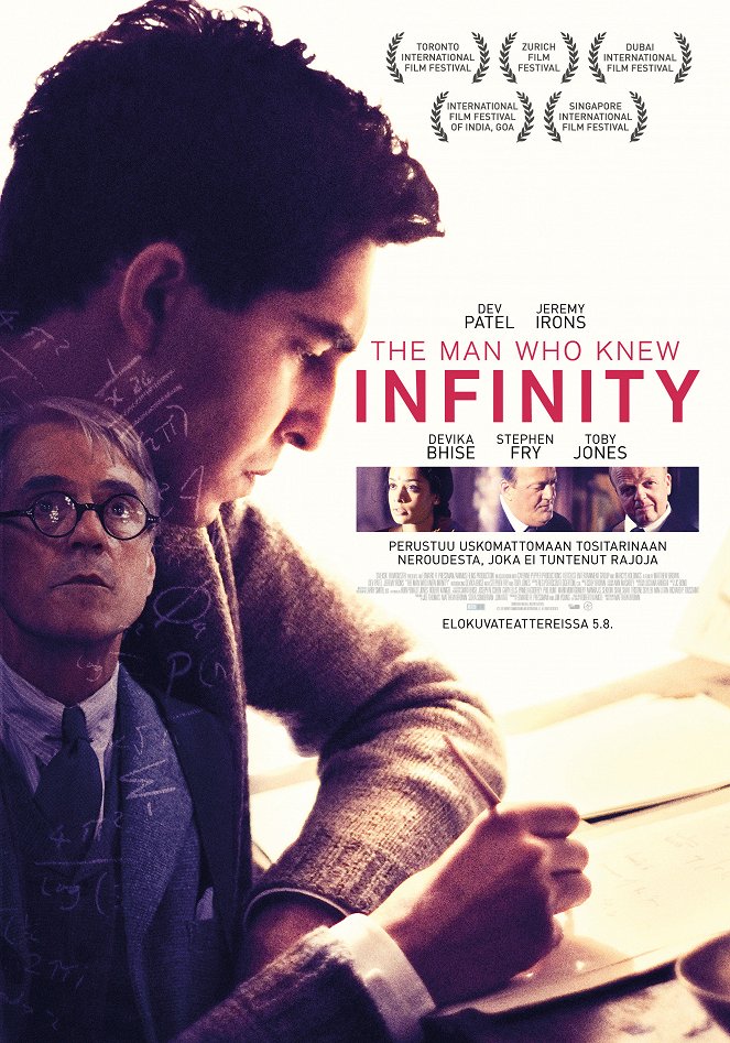 The Man Who Knew Infinity - Julisteet