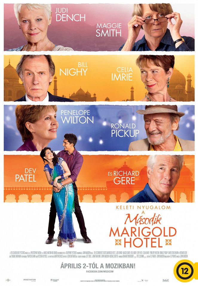 Keleti nyugalom - A második Marigold Hotel - Plakátok