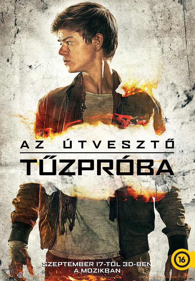 Az Útvesztő: Tűzpróba - Plakátok