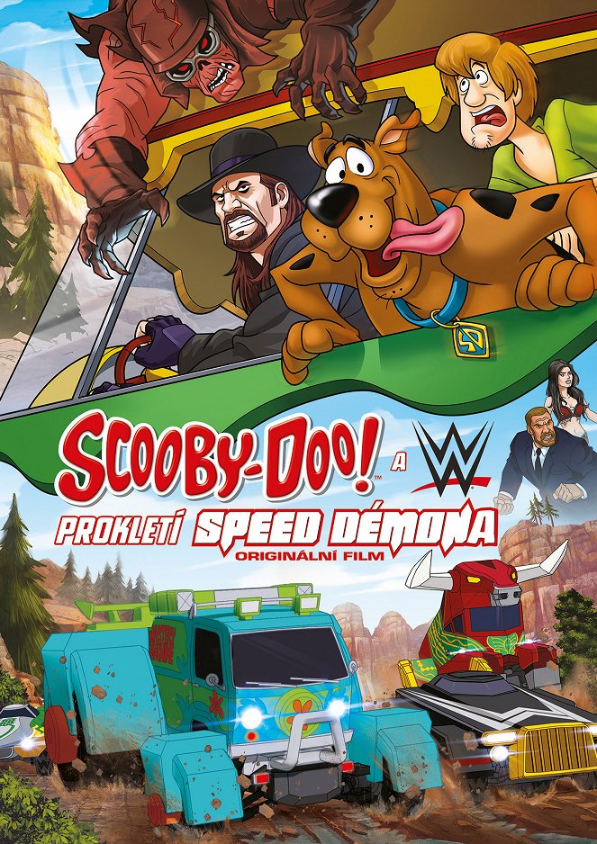 Scooby-Doo & WWE:Prokletí Speed Démona - Plakáty