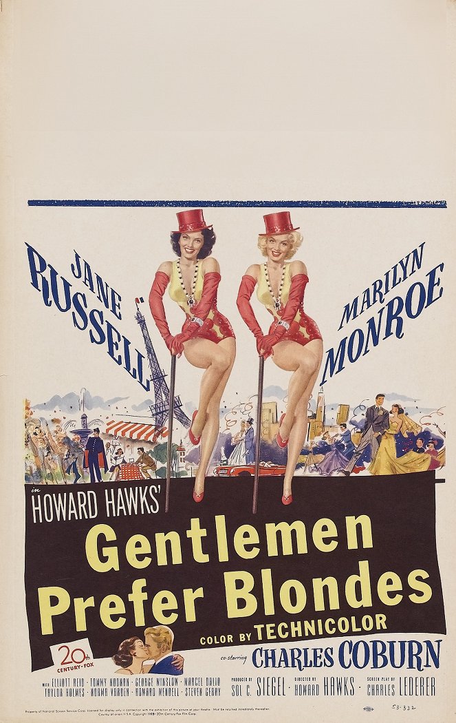 Gentlemen Prefer Blondes - Posters