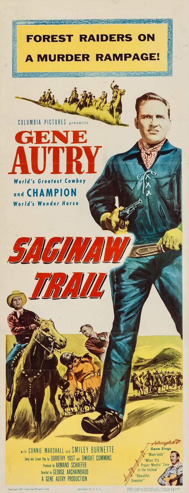 Saginaw Trail - Plakáty