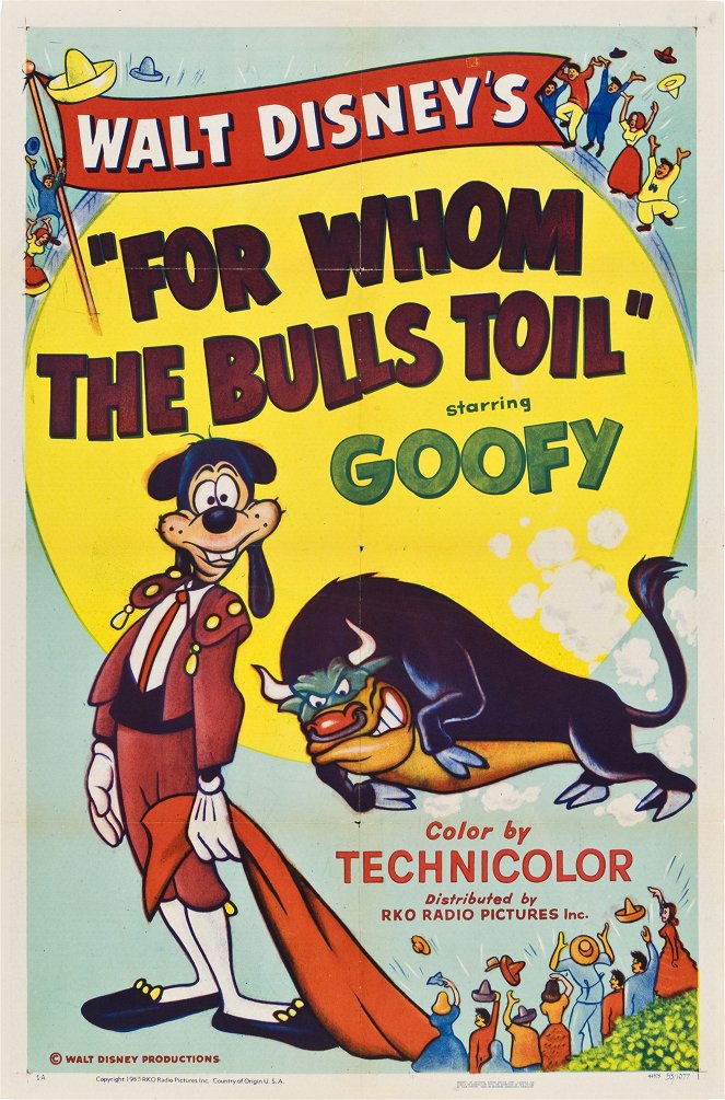 For Whom the Bulls Toil - Affiches