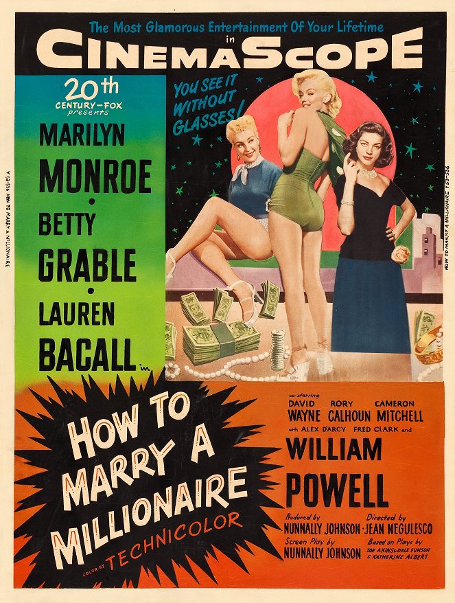 How to Marry a Millionaire - Cartazes