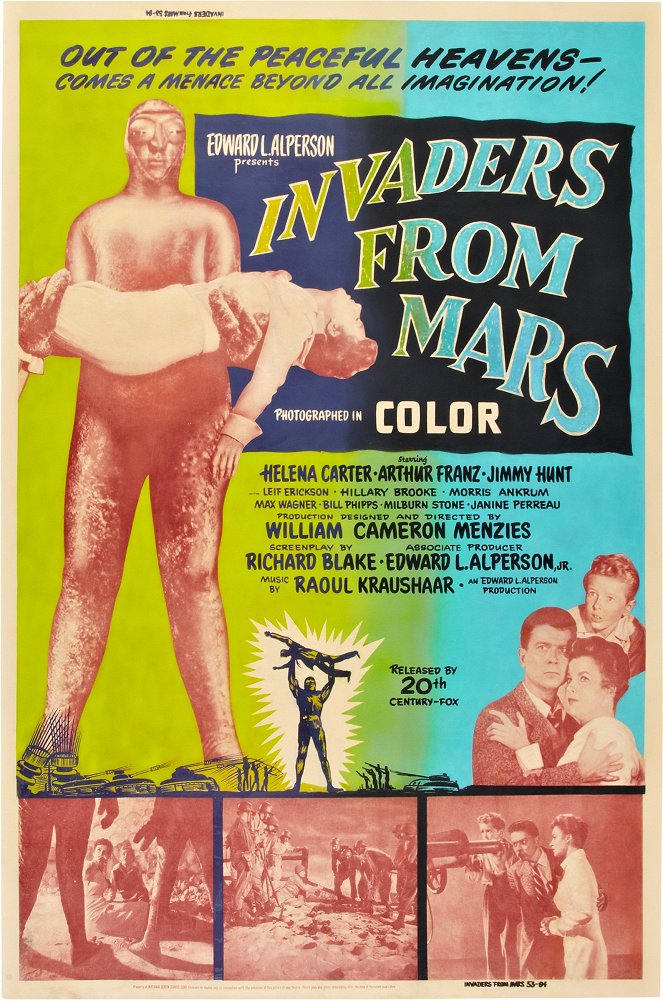 Mars slaat toe - Posters
