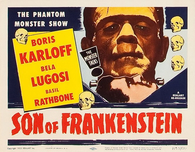 O Filho de Frankenstein - Cartazes