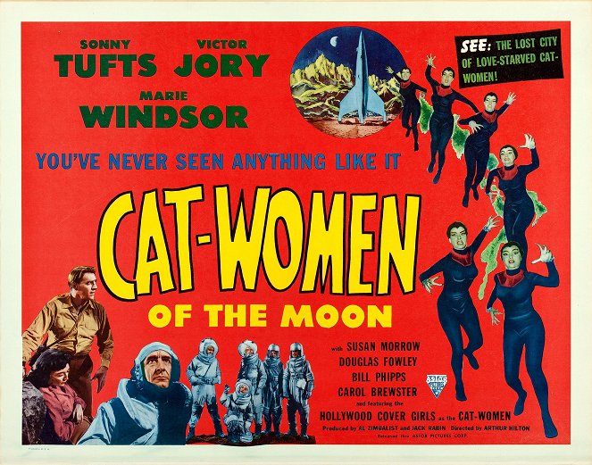 Las mujeres gato de la luna - Carteles