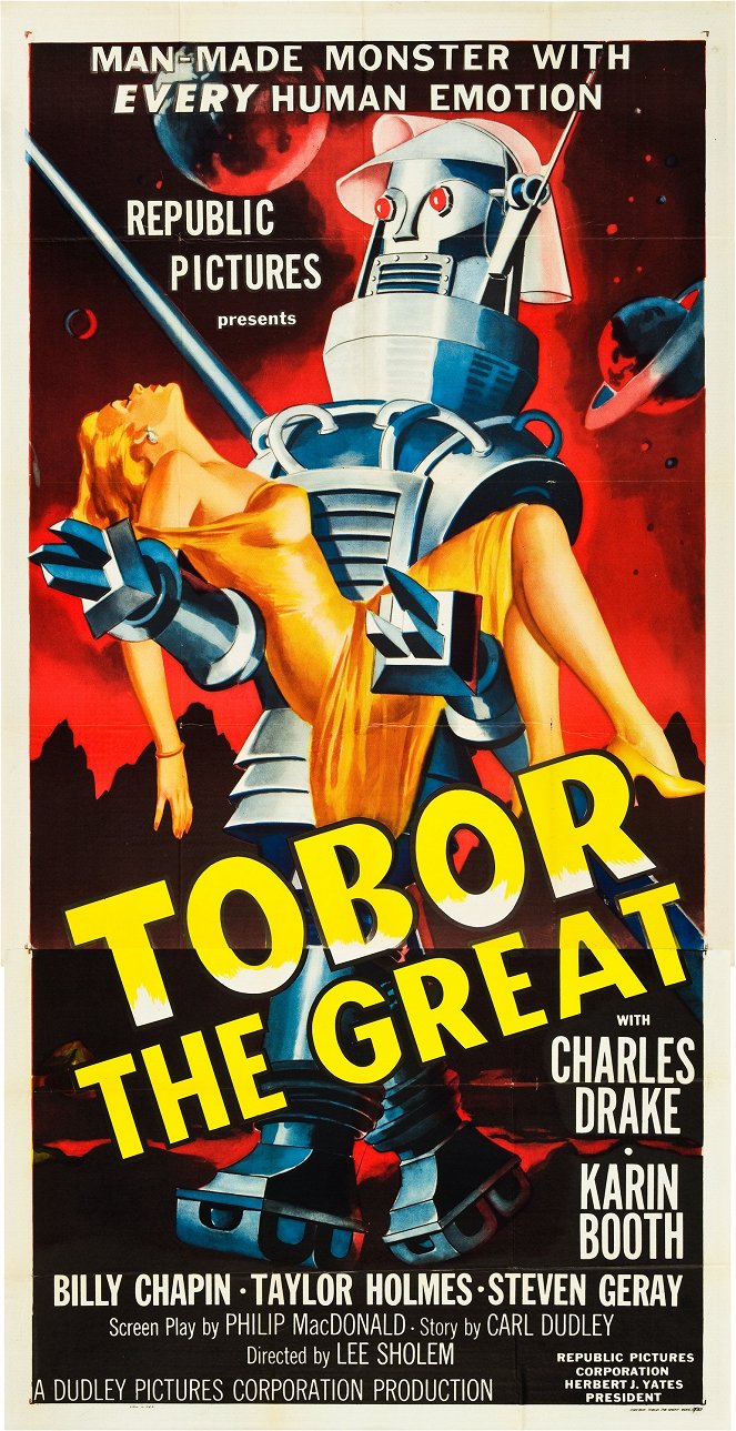 Tobor the Great - Plakate