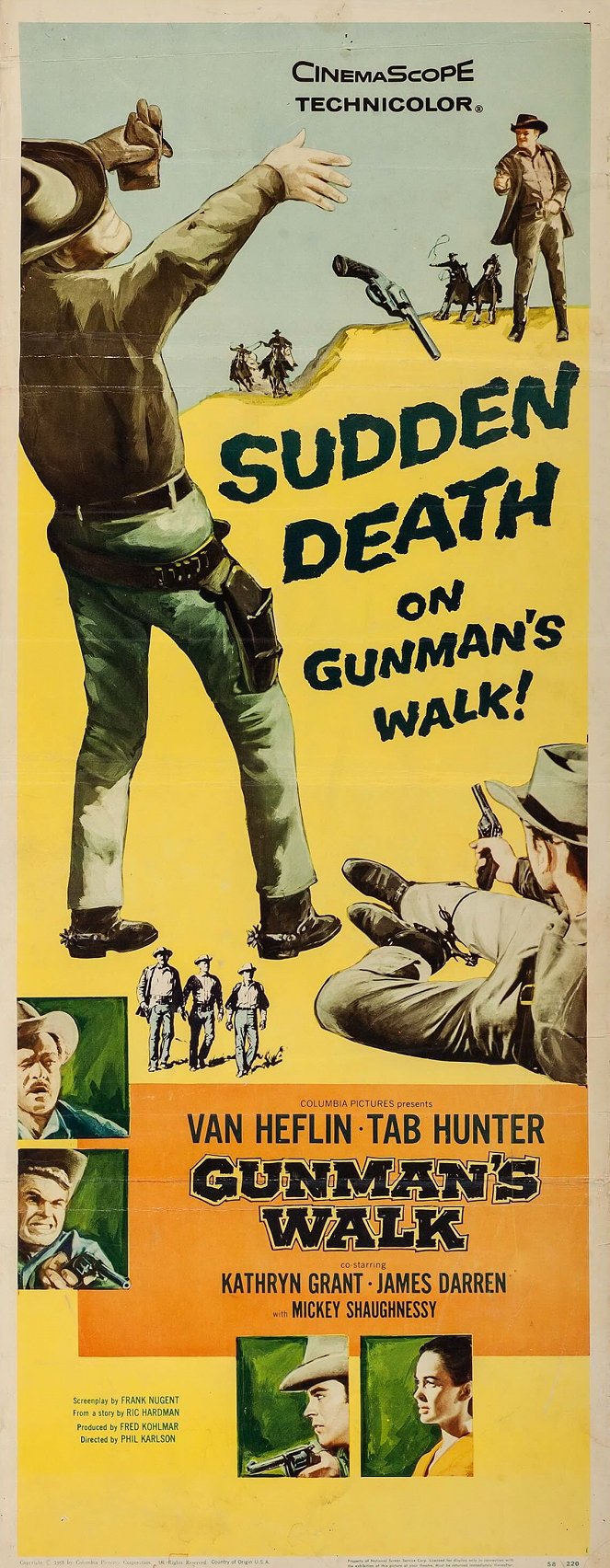 Gunman's Walk - Posters