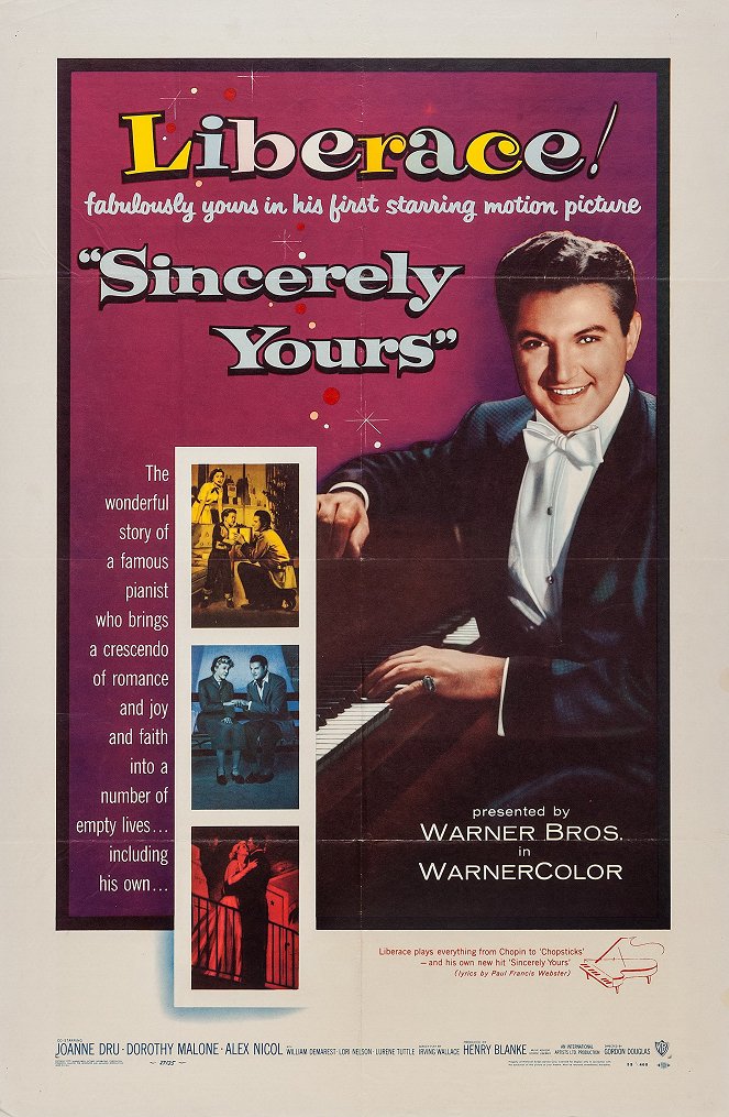 Sincerely Yours - Posters