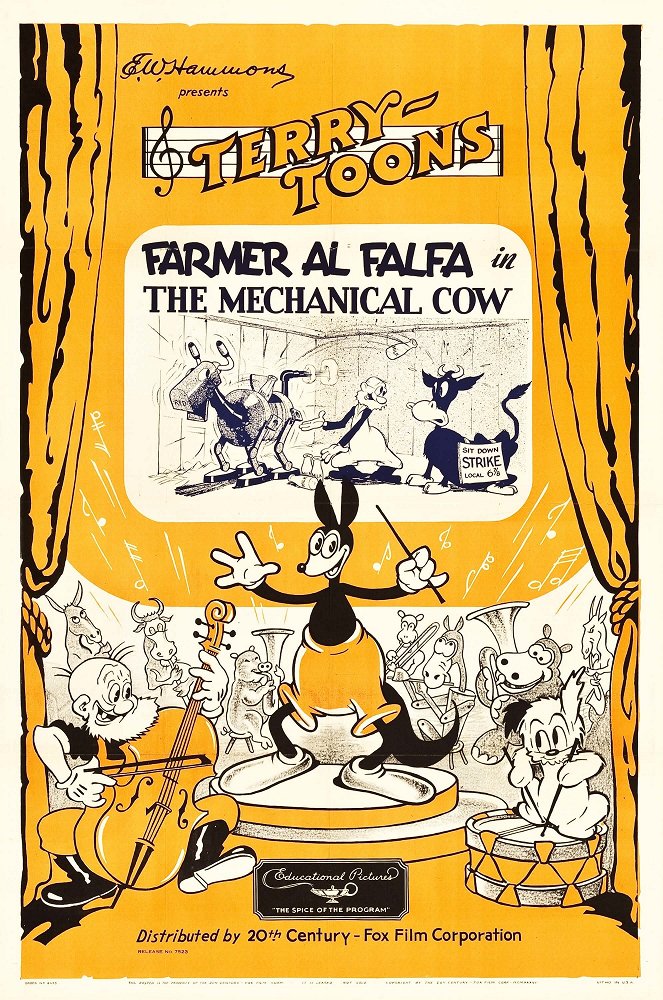 The Mechanical Cow - Julisteet