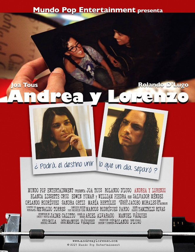 Andrea y Lorenzo - Plakate