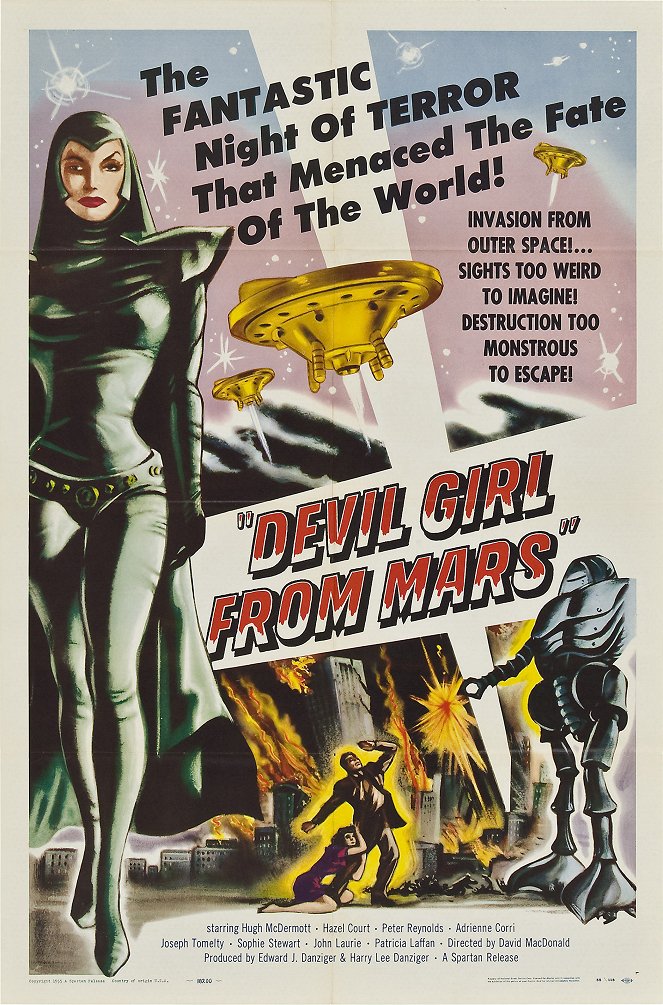 Devil Girl From Mars - Posters
