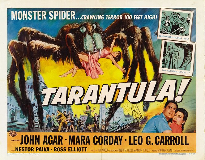 Tarántula - Carteles