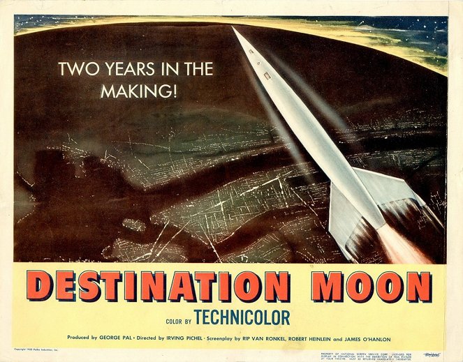 Destination Moon - Plagáty