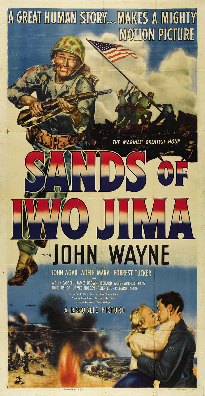 Sands of Iwo Jima - Plakaty
