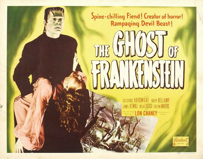 A Sombra de Frankenstein - Cartazes