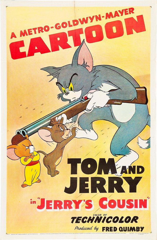 Tom y Jerry - Tom y Jerry - El primo de Jerry - Carteles