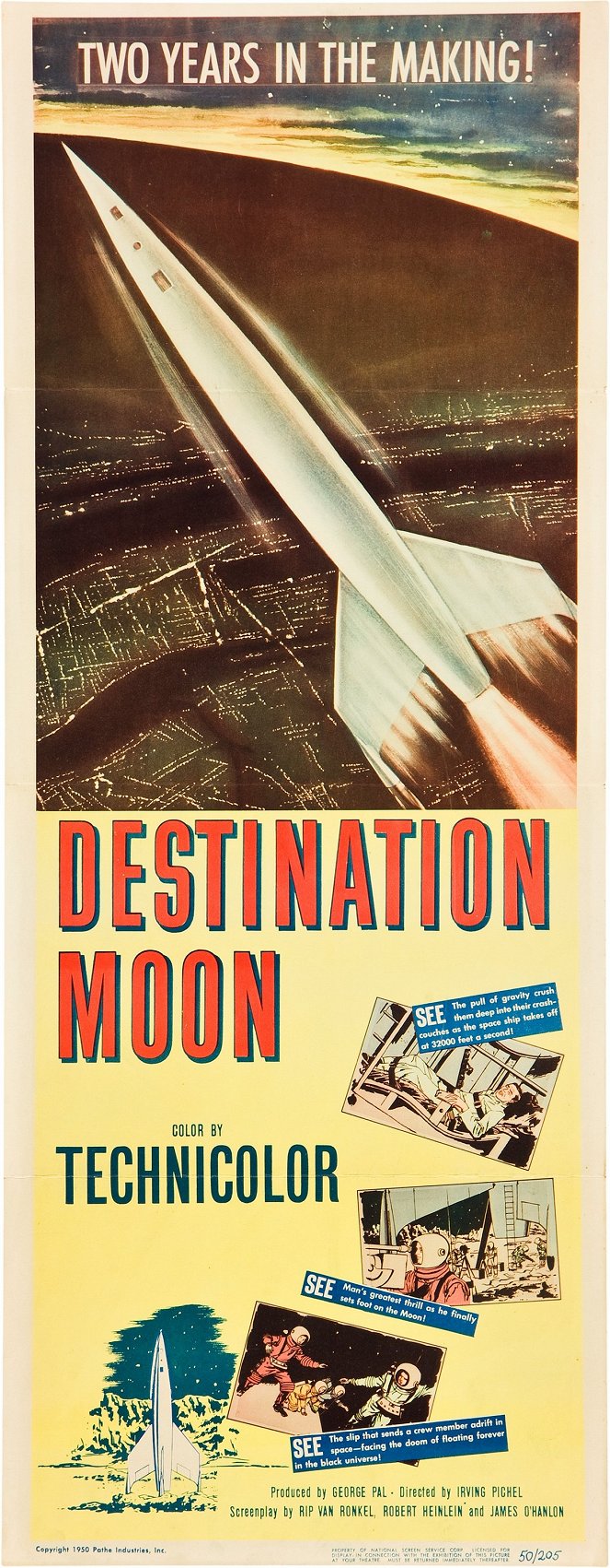 Destination Moon - Cartazes