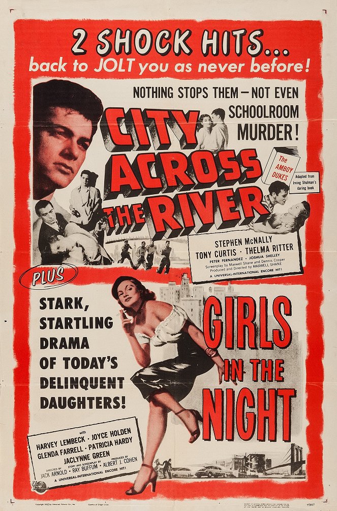 City Across the River - Affiches