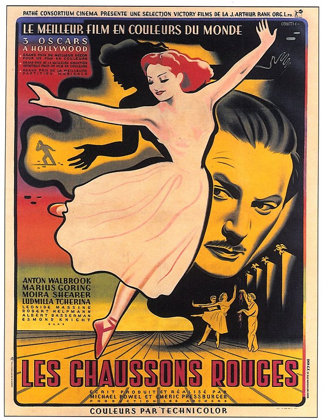 Les Chaussons rouges - Affiches