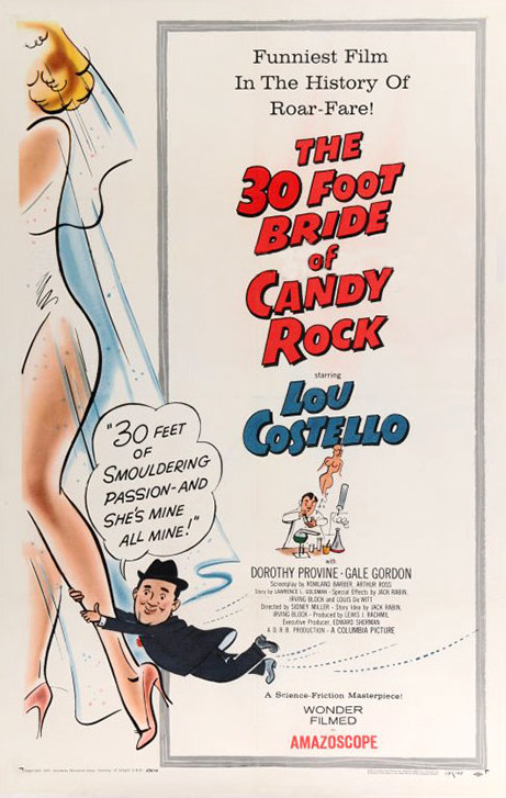 The 30 Foot Bride of Candy Rock - Plakátok