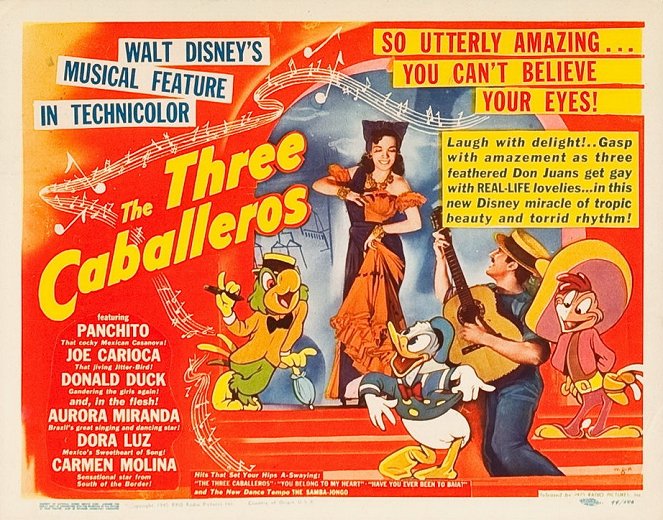 The Three Caballeros - Plakátok