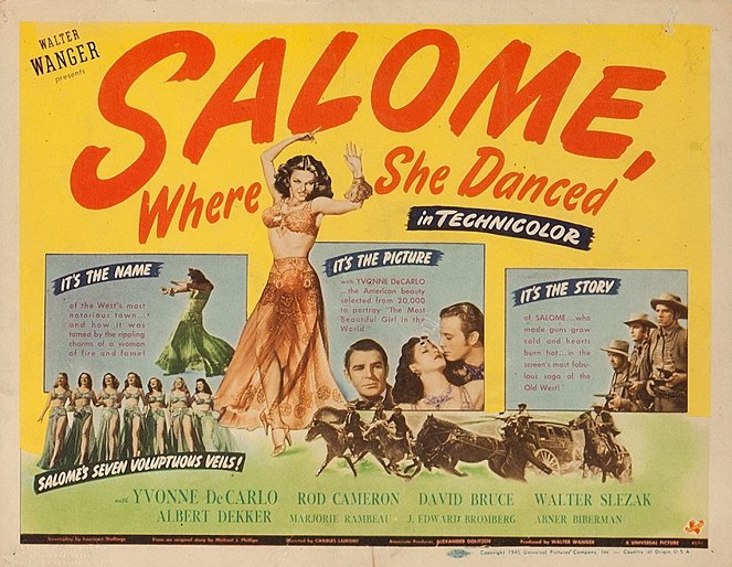 Salome, Where She Danced - Plakate