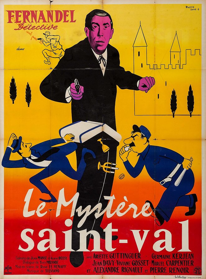 Le Mystère Saint-Val - Plakáty