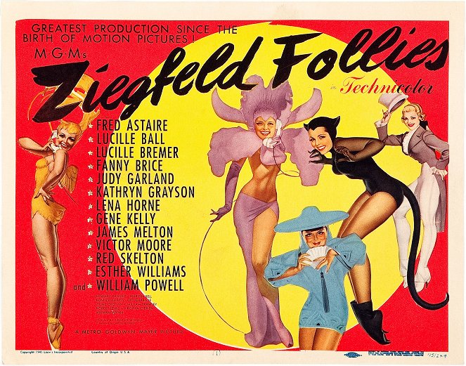 Ziegfeldův kabaret - Plakáty