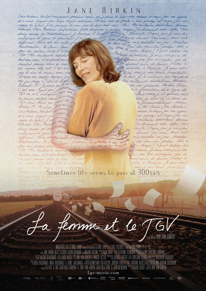 La Femme et le TGV - Plakáty