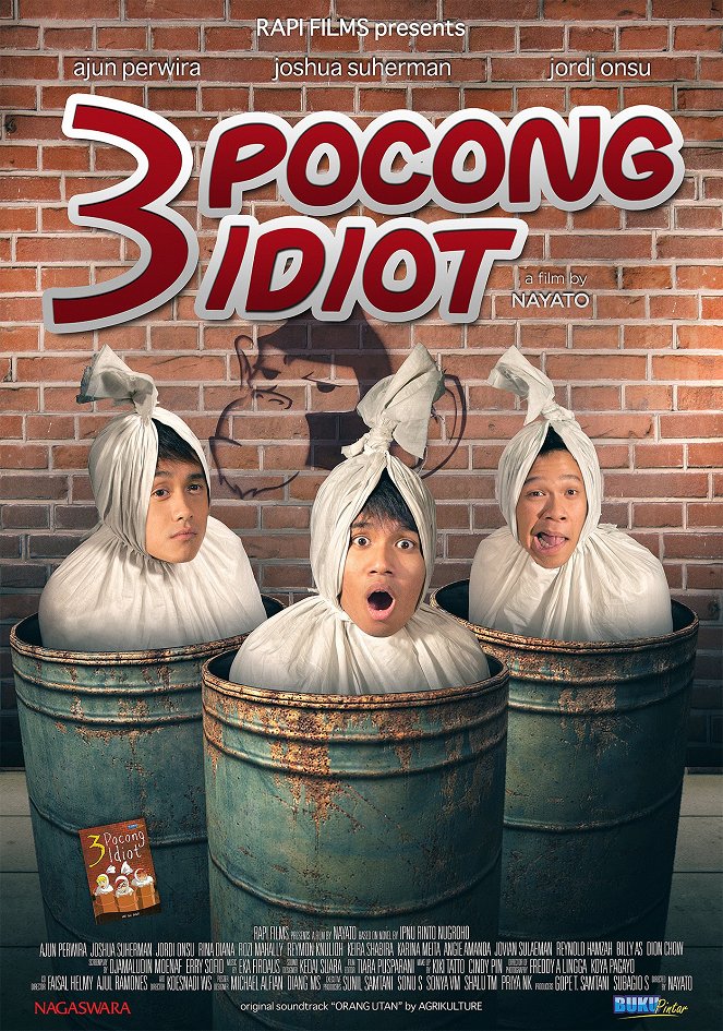 3 pocong idiot - Carteles