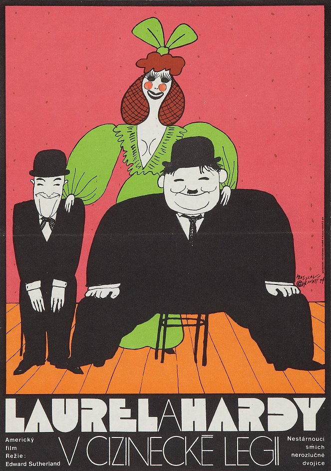 Laurel a Hardy v cizinecké legii - Plakáty