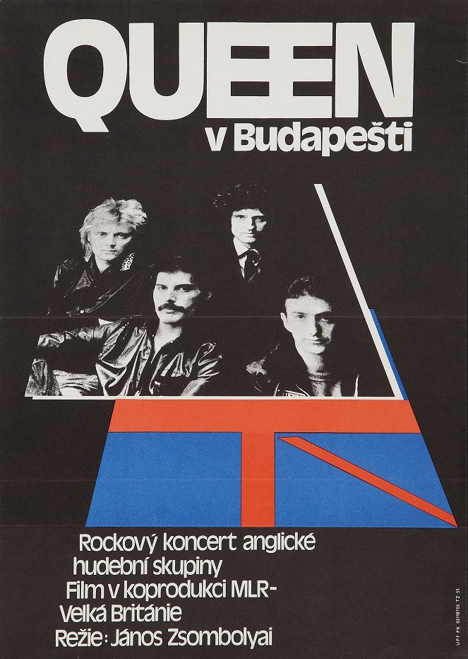 Queen v Budapešti - Plagáty