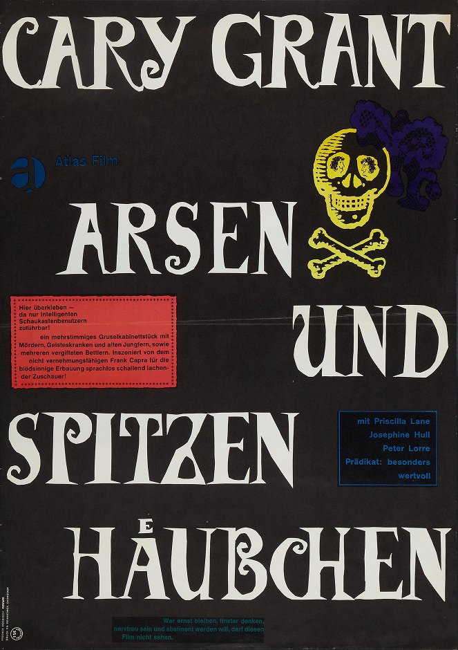 Arsen und Spitzenhäubchen - Plakate