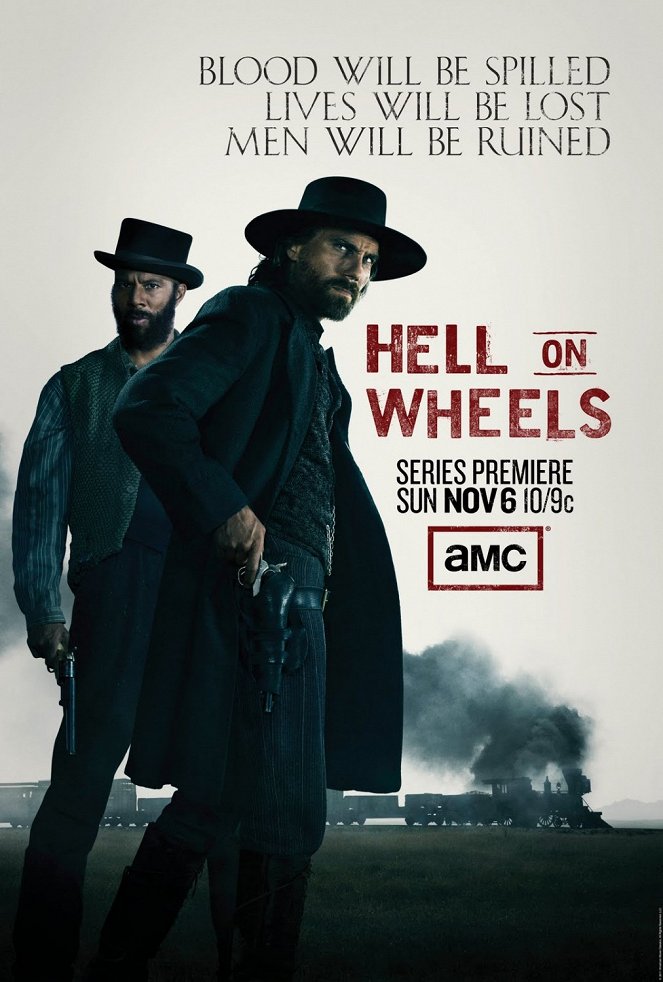 Hell on Wheels - Hell on Wheels - Season 1 - Cartazes