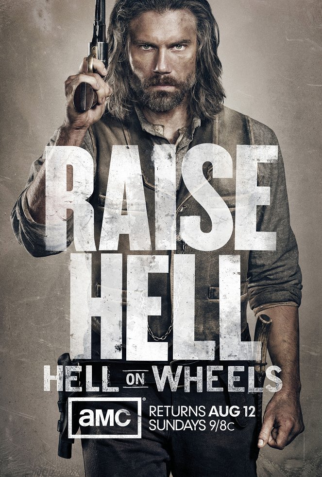 Hell on Wheels: Witaj w piekle - Hell on Wheels: Witaj w piekle - Season 2 - Plakaty