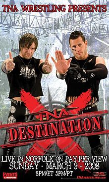TNA Destination X - Carteles