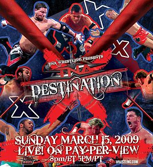 TNA Destination X - Plakáty