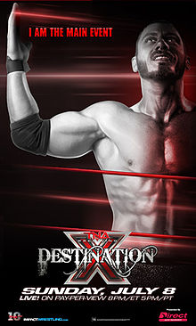 TNA Destination X - Cartazes