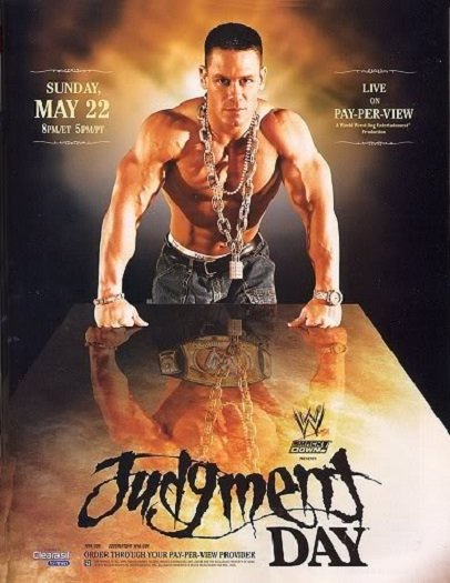 WWE Judgment Day - Cartazes