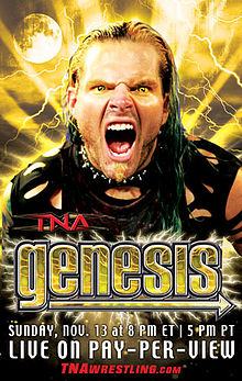 TNA Genesis - Carteles