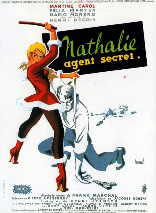 Nathalie, agent secret - Plagáty