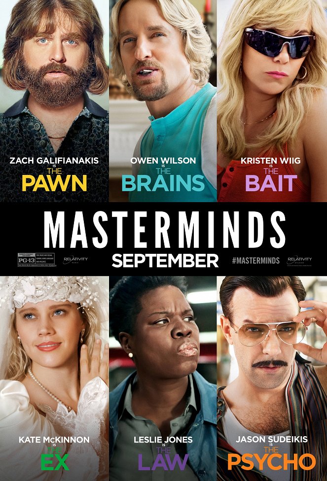 Masterminds - Posters