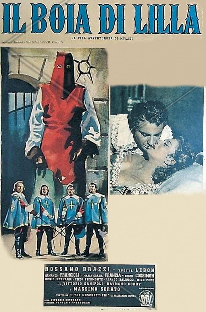 Milady and the Musketeers - Posters