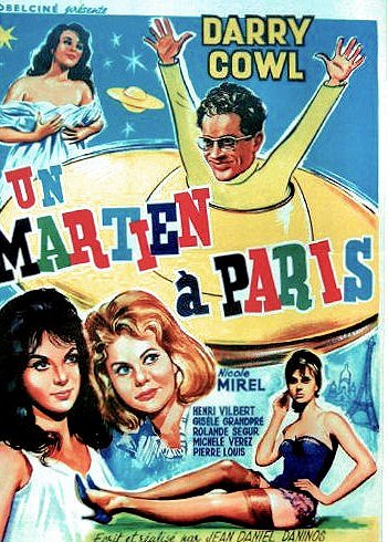 A Martian in Paris - Posters