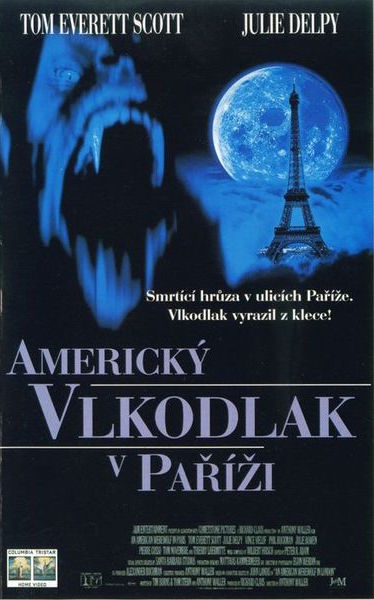 Americký vlkodlak v Paříži - Plakáty