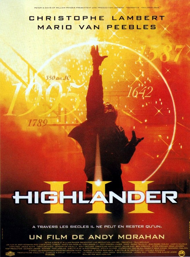 Highlander: The Final Dimension - Posters