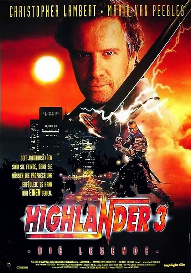Highlander III - Die Legende - Plakate