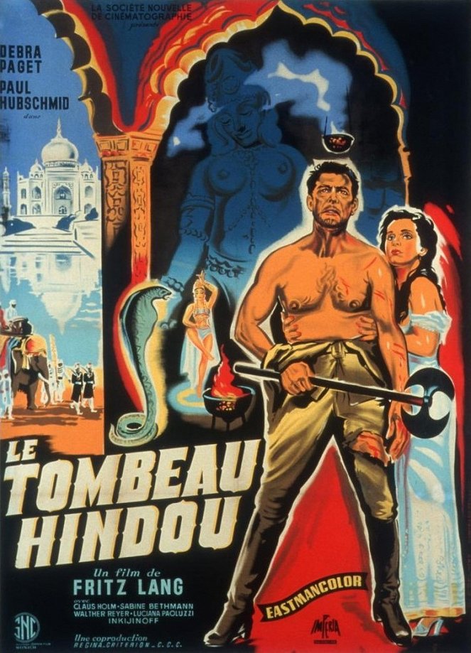 Le Tombeau hindou - Affiches